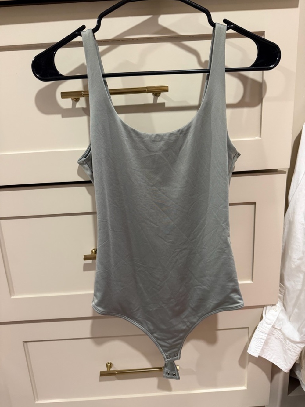 Abercrombie & Fitch Green Scoop Neck Tank